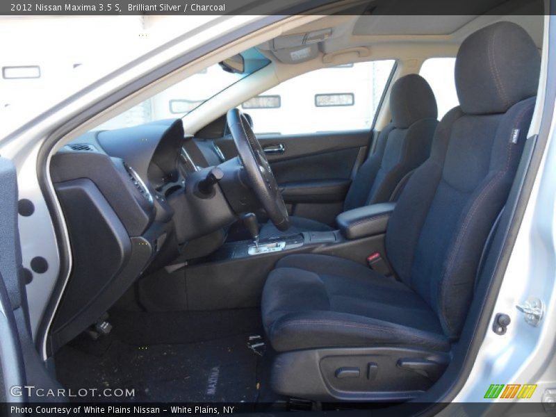 Brilliant Silver / Charcoal 2012 Nissan Maxima 3.5 S