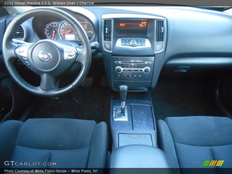 Brilliant Silver / Charcoal 2012 Nissan Maxima 3.5 S