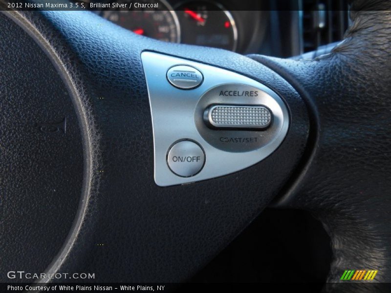 Brilliant Silver / Charcoal 2012 Nissan Maxima 3.5 S