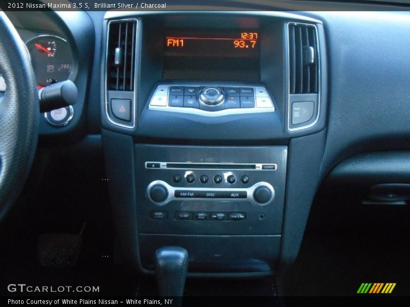 Brilliant Silver / Charcoal 2012 Nissan Maxima 3.5 S
