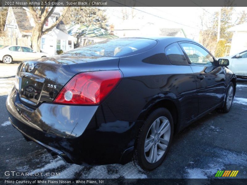 Super Black / Charcoal 2012 Nissan Altima 2.5 S Coupe