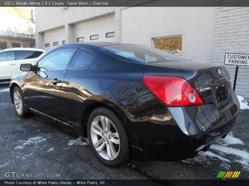 Super Black / Charcoal 2012 Nissan Altima 2.5 S Coupe