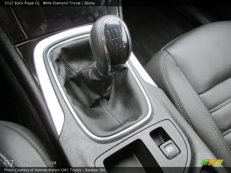 White Diamond Tricoat / Ebony 2012 Buick Regal GS
