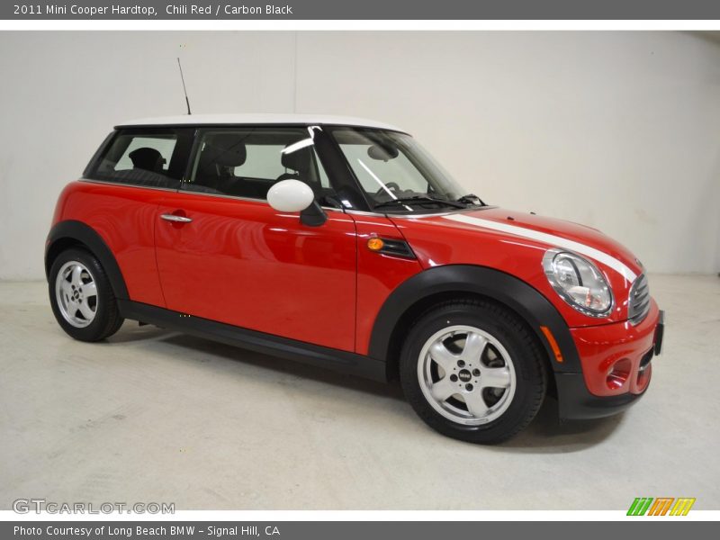 Chili Red / Carbon Black 2011 Mini Cooper Hardtop