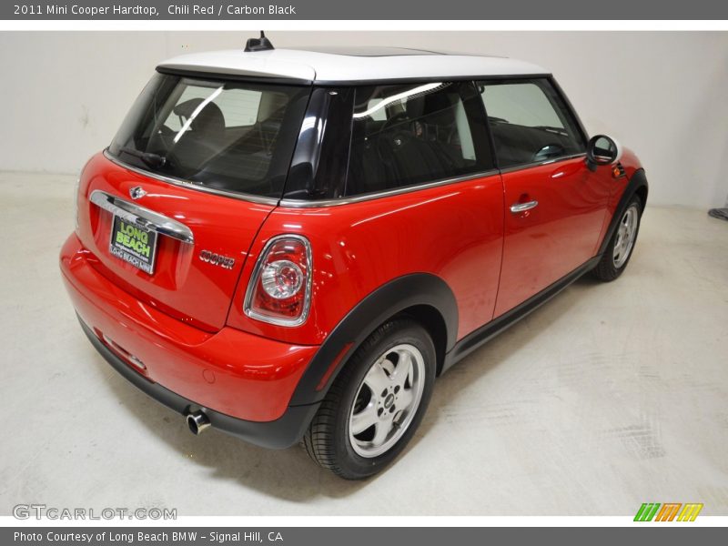 Chili Red / Carbon Black 2011 Mini Cooper Hardtop