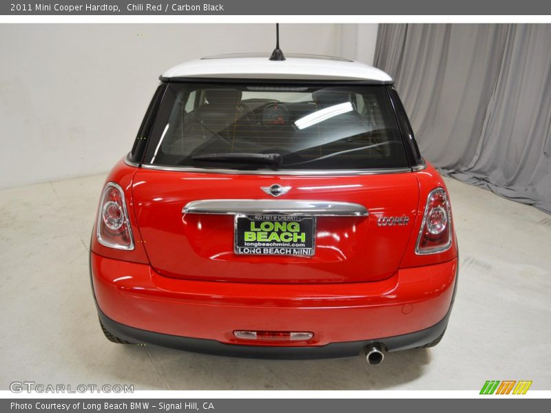 Chili Red / Carbon Black 2011 Mini Cooper Hardtop
