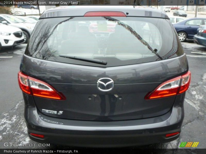 Meteor Gray / Sand 2014 Mazda MAZDA5 Sport
