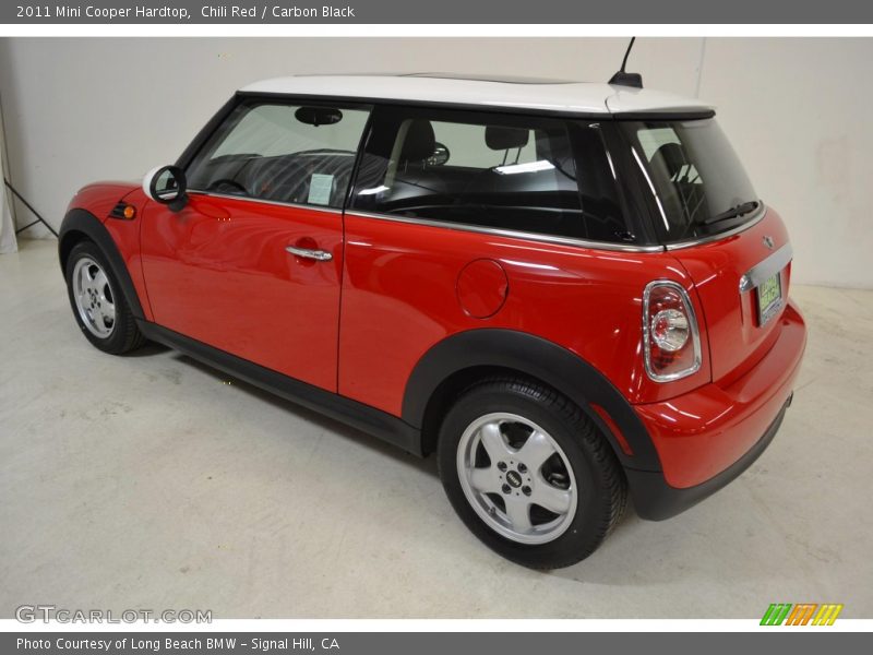 Chili Red / Carbon Black 2011 Mini Cooper Hardtop