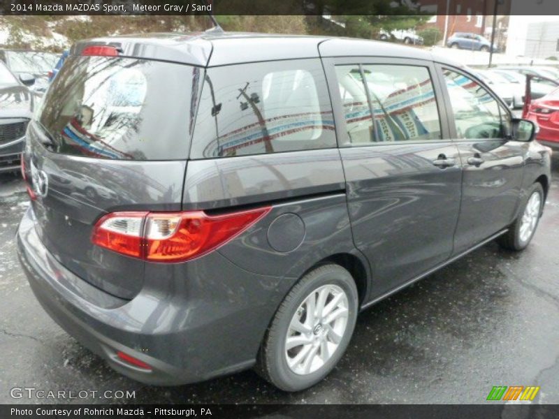 Meteor Gray / Sand 2014 Mazda MAZDA5 Sport