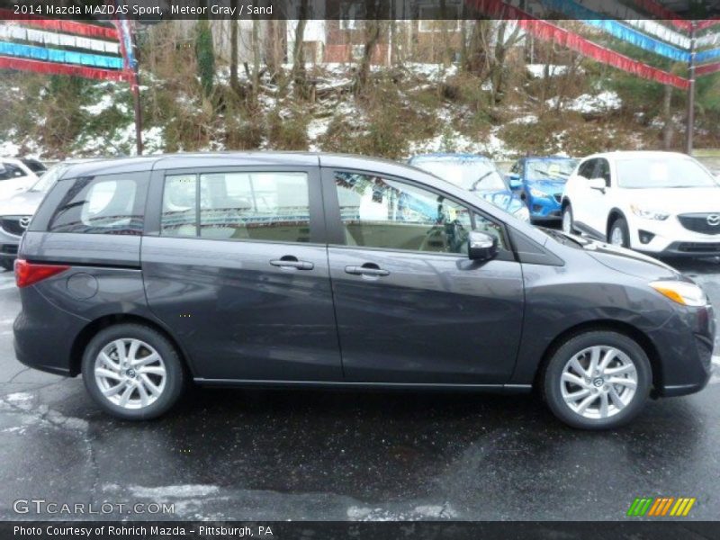 Meteor Gray / Sand 2014 Mazda MAZDA5 Sport