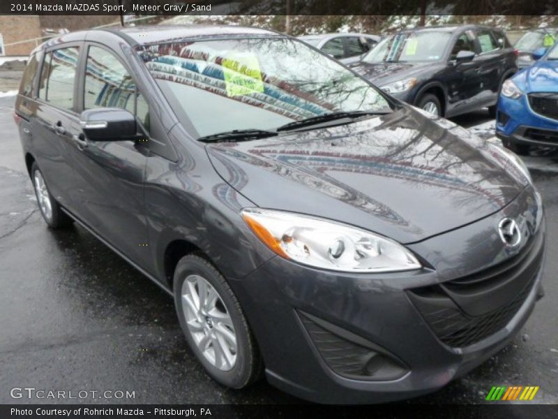 Meteor Gray / Sand 2014 Mazda MAZDA5 Sport
