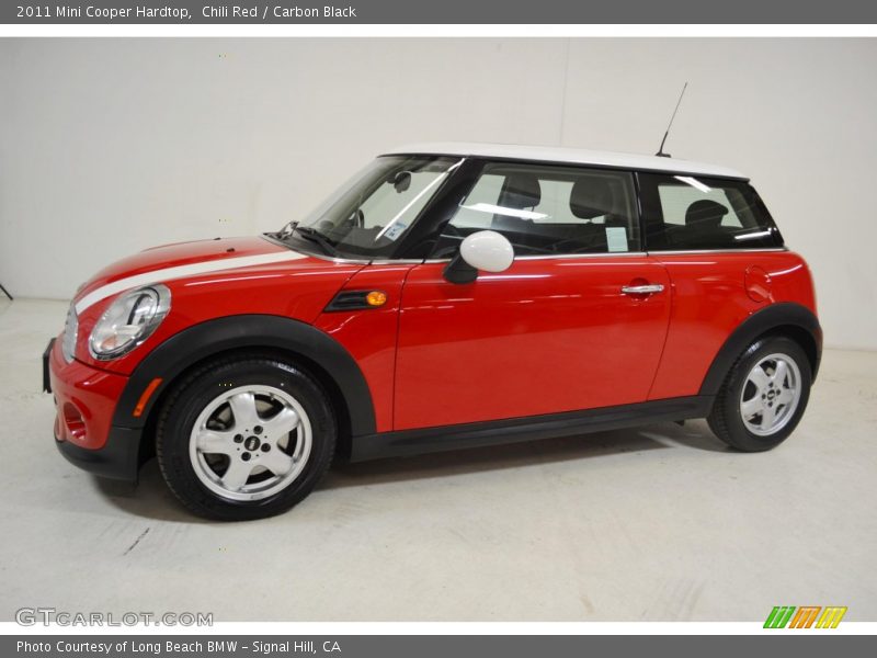 Chili Red / Carbon Black 2011 Mini Cooper Hardtop