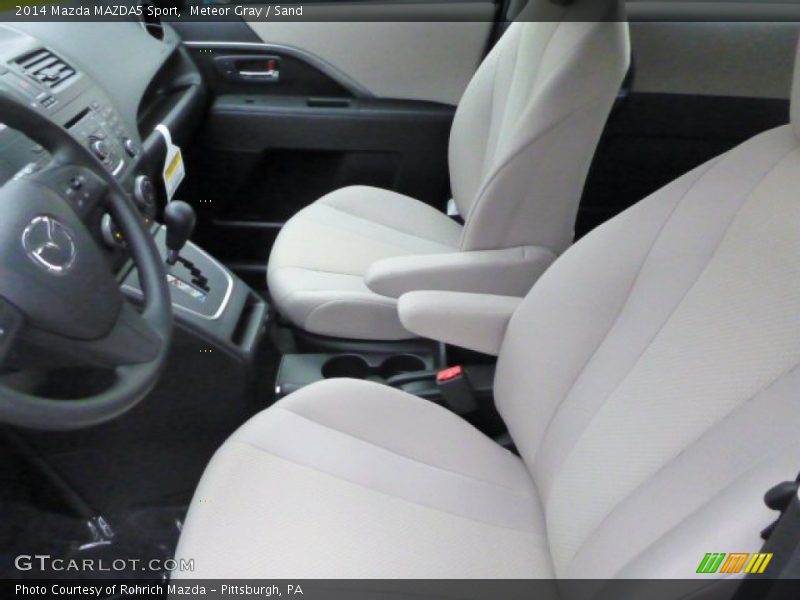 Meteor Gray / Sand 2014 Mazda MAZDA5 Sport