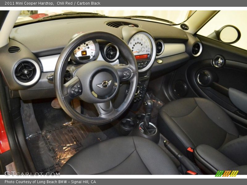 Chili Red / Carbon Black 2011 Mini Cooper Hardtop