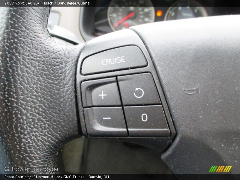 Black / Dark Beige/Quartz 2007 Volvo S40 2.4i