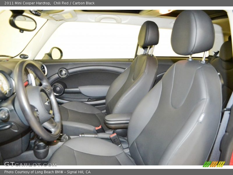 Chili Red / Carbon Black 2011 Mini Cooper Hardtop