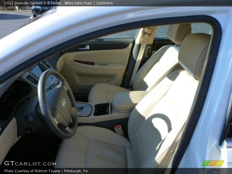 White Satin Pearl / Cashmere 2012 Hyundai Genesis 3.8 Sedan