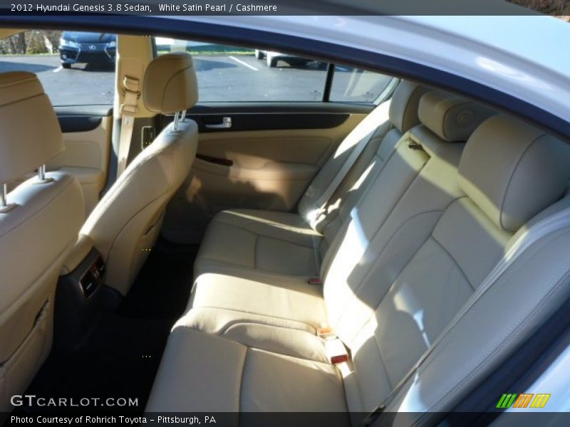 White Satin Pearl / Cashmere 2012 Hyundai Genesis 3.8 Sedan