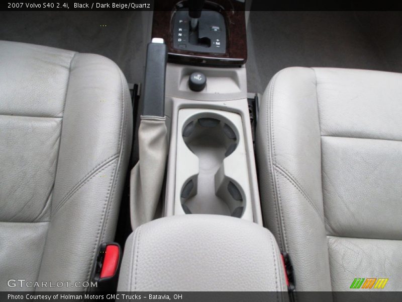 Black / Dark Beige/Quartz 2007 Volvo S40 2.4i