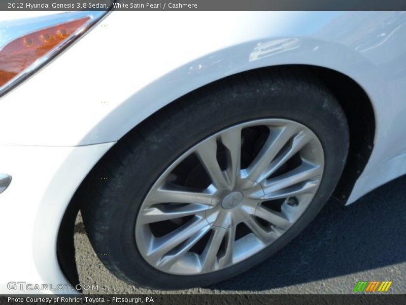 White Satin Pearl / Cashmere 2012 Hyundai Genesis 3.8 Sedan