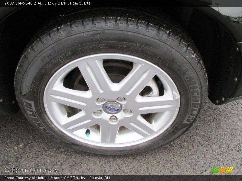 Black / Dark Beige/Quartz 2007 Volvo S40 2.4i