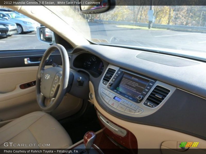 White Satin Pearl / Cashmere 2012 Hyundai Genesis 3.8 Sedan