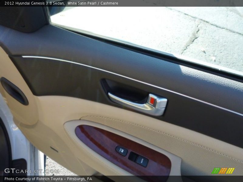 White Satin Pearl / Cashmere 2012 Hyundai Genesis 3.8 Sedan