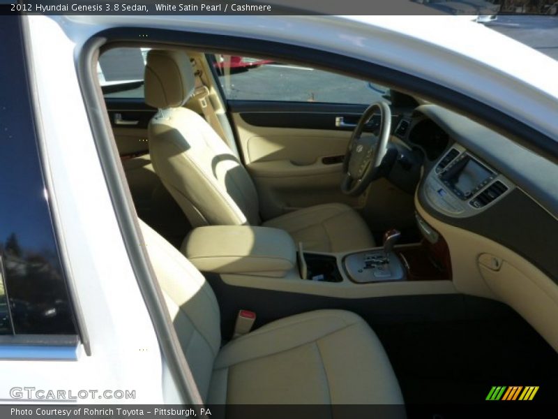 White Satin Pearl / Cashmere 2012 Hyundai Genesis 3.8 Sedan