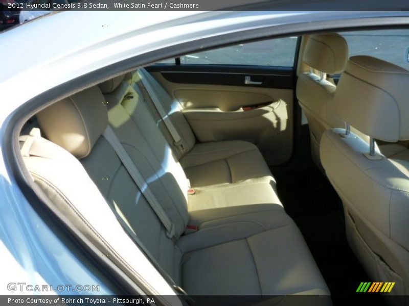 White Satin Pearl / Cashmere 2012 Hyundai Genesis 3.8 Sedan