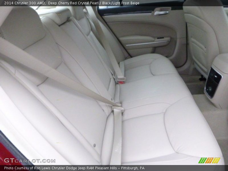 Deep Cherry Red Crystal Pearl / Black/Light Frost Beige 2014 Chrysler 300 AWD