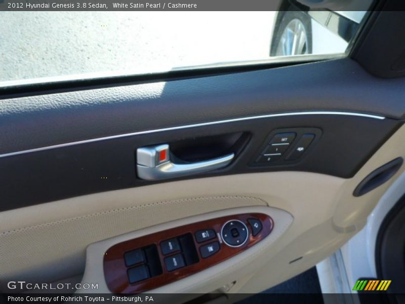 White Satin Pearl / Cashmere 2012 Hyundai Genesis 3.8 Sedan