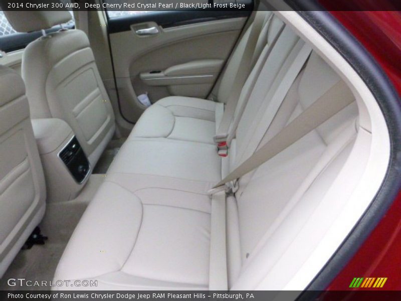Deep Cherry Red Crystal Pearl / Black/Light Frost Beige 2014 Chrysler 300 AWD