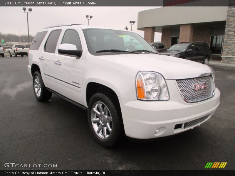 Summit White / Ebony 2011 GMC Yukon Denali AWD