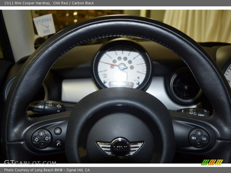 Chili Red / Carbon Black 2011 Mini Cooper Hardtop