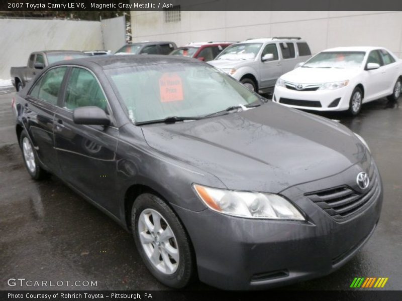 Magnetic Gray Metallic / Ash 2007 Toyota Camry LE V6
