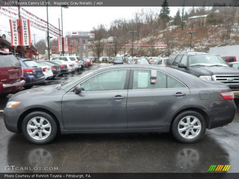 Magnetic Gray Metallic / Ash 2007 Toyota Camry LE V6
