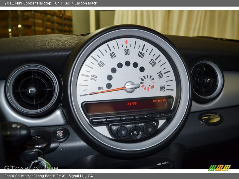 Chili Red / Carbon Black 2011 Mini Cooper Hardtop