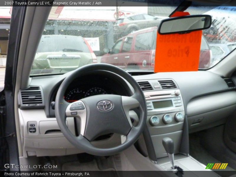 Magnetic Gray Metallic / Ash 2007 Toyota Camry LE V6