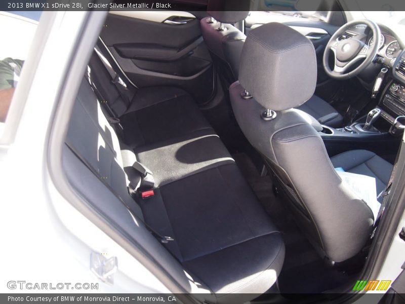 Glacier Silver Metallic / Black 2013 BMW X1 sDrive 28i