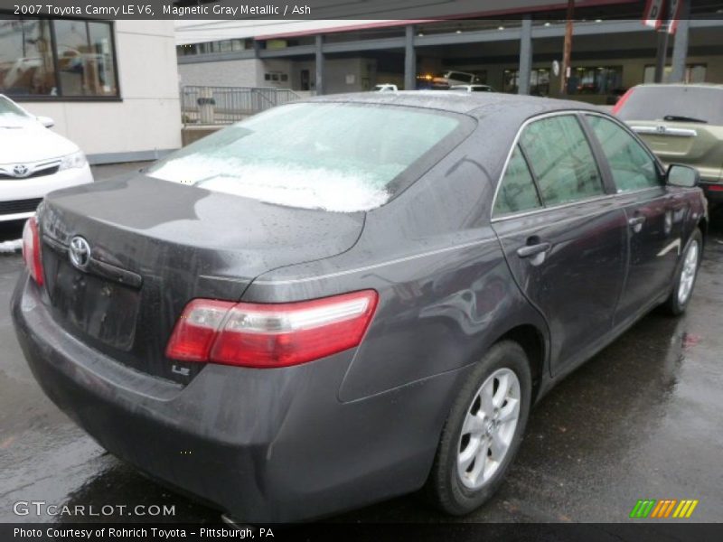 Magnetic Gray Metallic / Ash 2007 Toyota Camry LE V6