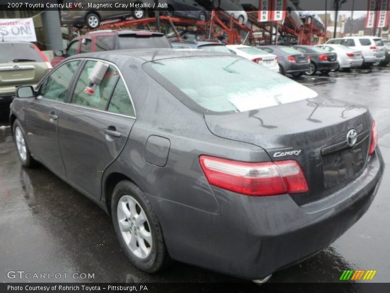 Magnetic Gray Metallic / Ash 2007 Toyota Camry LE V6