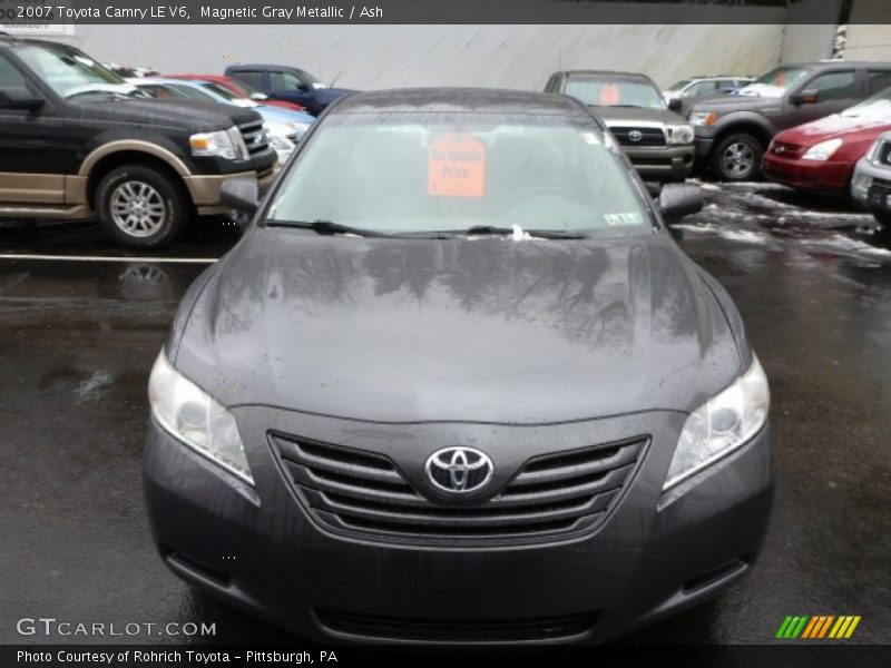 Magnetic Gray Metallic / Ash 2007 Toyota Camry LE V6