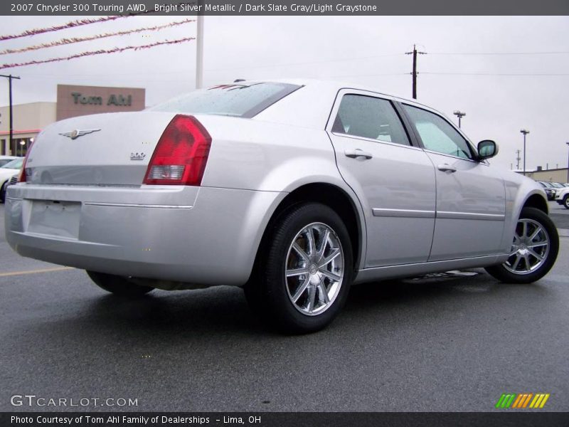 Bright Silver Metallic / Dark Slate Gray/Light Graystone 2007 Chrysler 300 Touring AWD