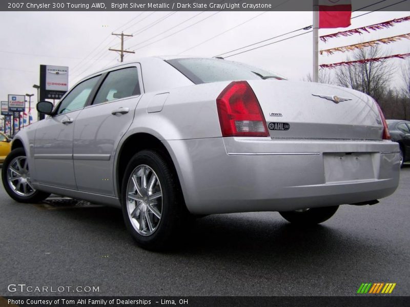Bright Silver Metallic / Dark Slate Gray/Light Graystone 2007 Chrysler 300 Touring AWD
