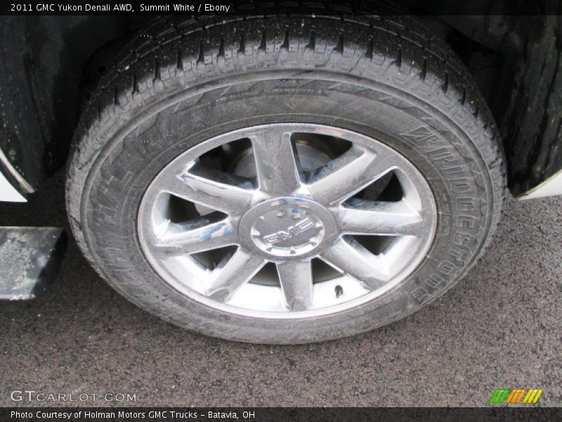 Summit White / Ebony 2011 GMC Yukon Denali AWD