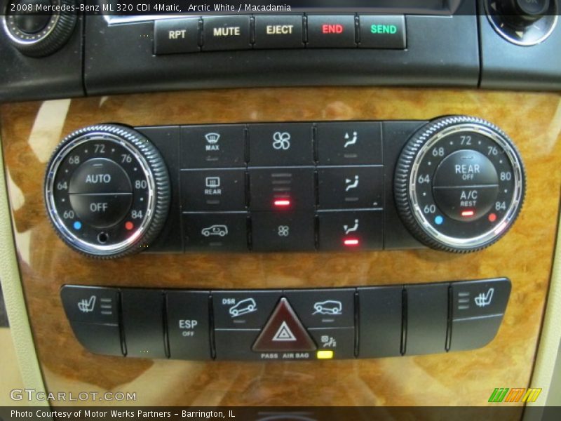Arctic White / Macadamia 2008 Mercedes-Benz ML 320 CDI 4Matic