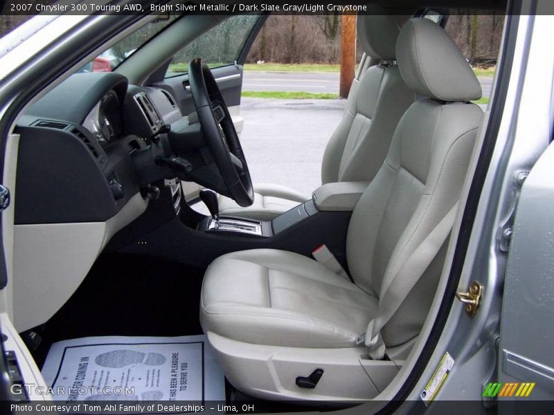 Bright Silver Metallic / Dark Slate Gray/Light Graystone 2007 Chrysler 300 Touring AWD