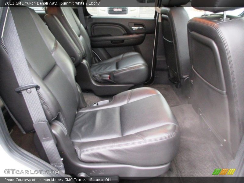 Summit White / Ebony 2011 GMC Yukon Denali AWD