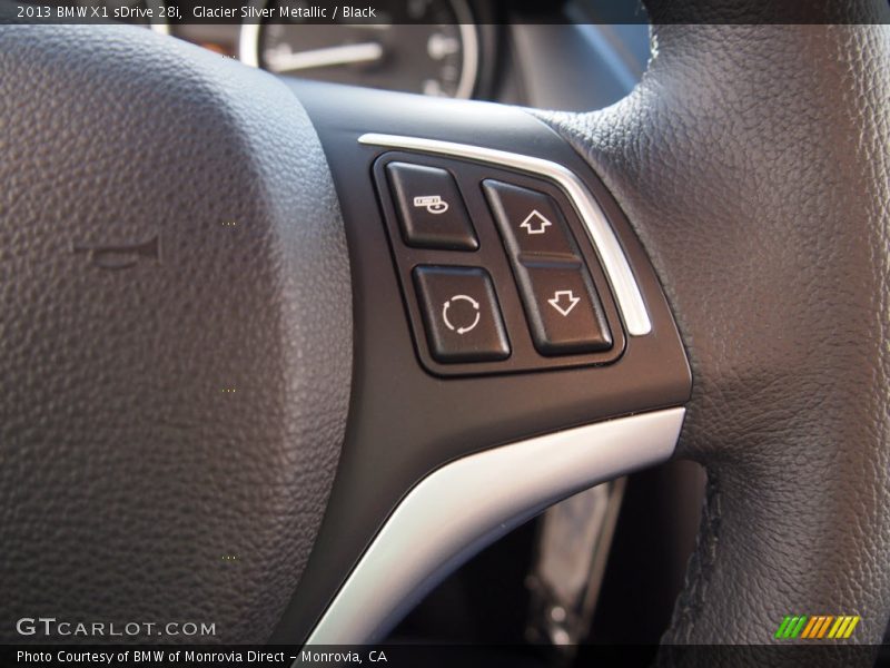 Glacier Silver Metallic / Black 2013 BMW X1 sDrive 28i