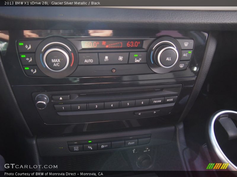 Glacier Silver Metallic / Black 2013 BMW X1 sDrive 28i